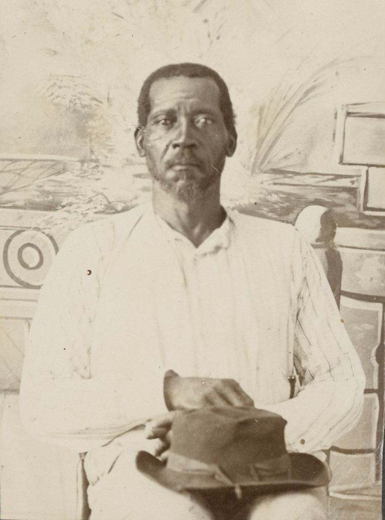Photograph of John Gordon, Union Army veteran of the 11th Louisiana Infantry, African Descent who served during the Civil War